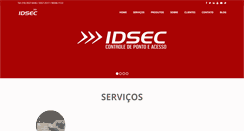 Desktop Screenshot of idsec.com.br